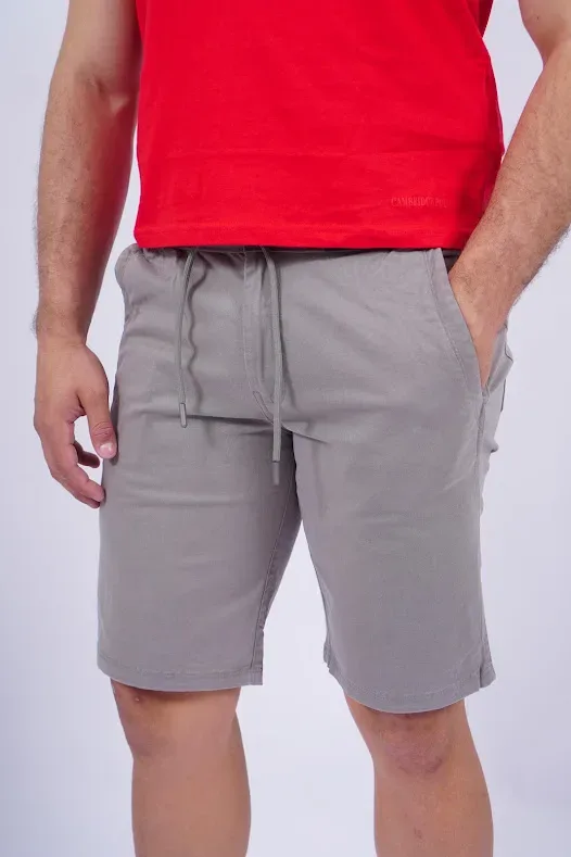 Short Cambridge Polo Club para caballero color gris