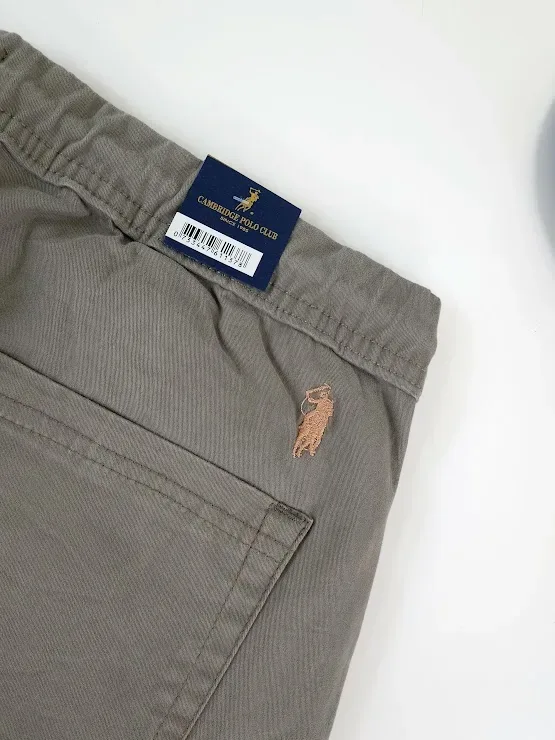 Short Cambridge Polo Club para caballero color gris