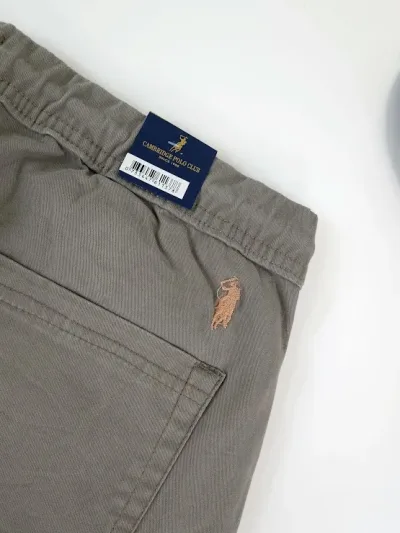 Short Cambridge Polo Club para caballero color gris