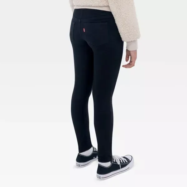 Jeans Levi´s Pull-On  Jegging  para niña color negro