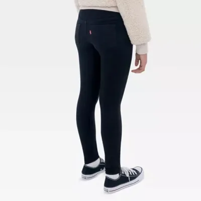Jeans Levi´s Pull-On  Jegging  para niña color negro
