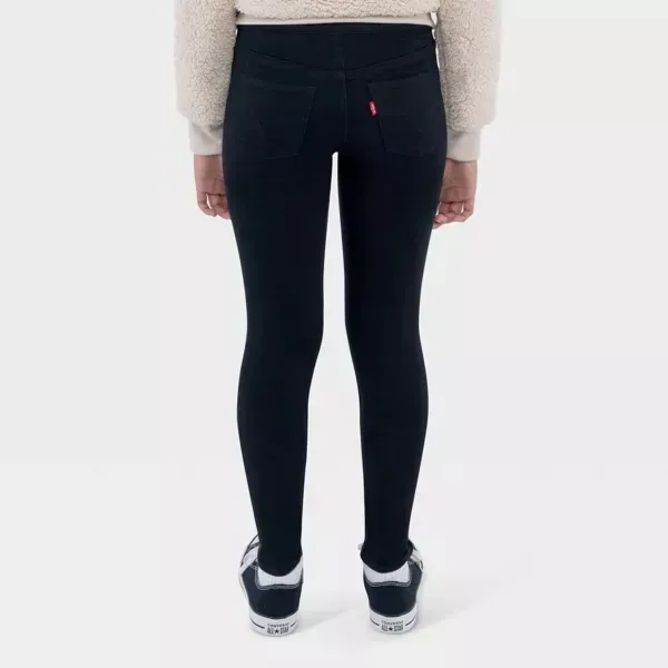 Jeans Levi´s Pull-On  Jegging  para niña color negro