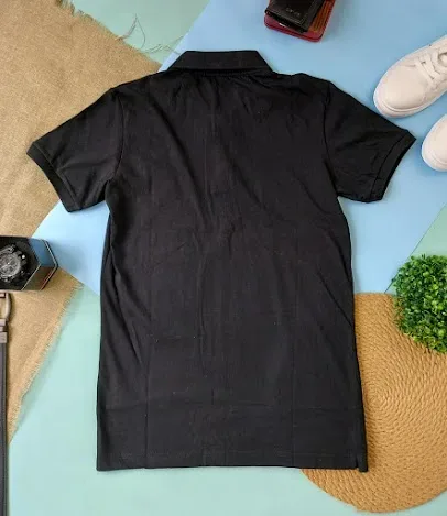 Camiseta Cambrige Polo Club para caballero color negra.