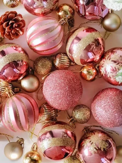 Set de decoraciones navideñas