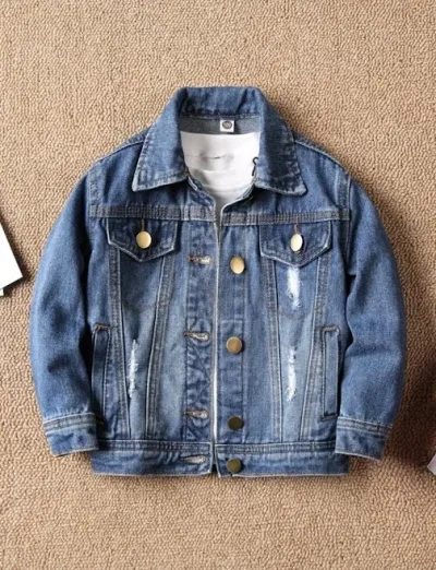 Jacket para niño de mezclilla