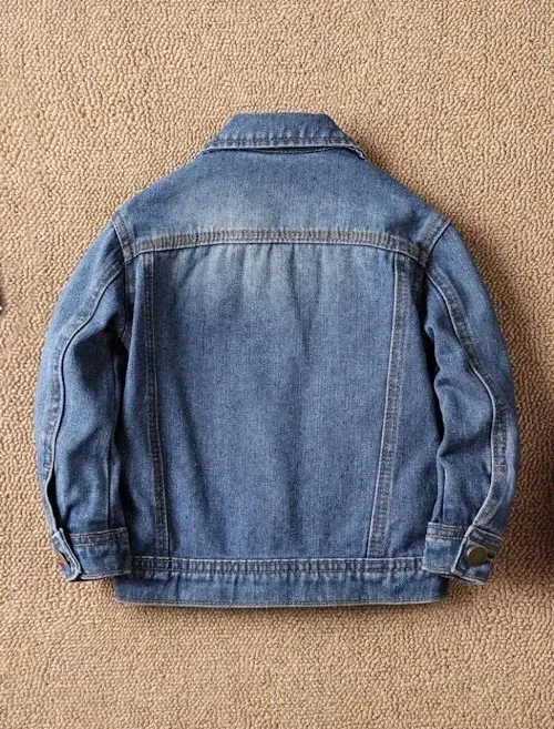 Jacket para niño de mezclilla