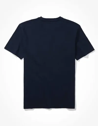 Camiseta American Eagle para caballero color azul oscuro