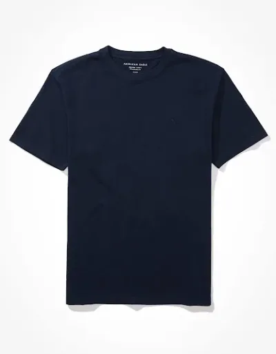 Camiseta American Eagle para caballero color azul oscuro
