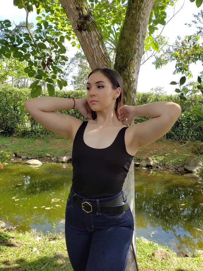 Body para dama color negro