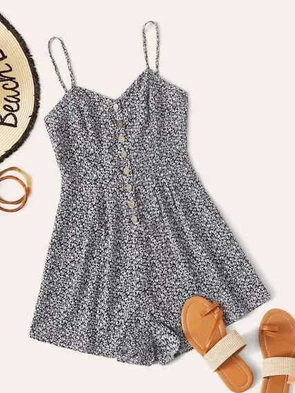 Enterizo para dama color azul con blanco
