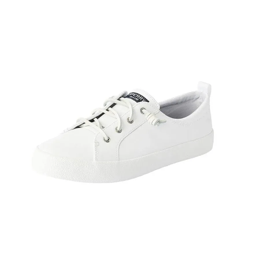 Tenis Sperry para dama color blanco  Crest Vibe Ap White STS82371