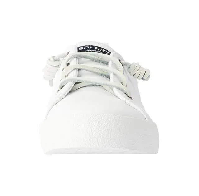 Tenis Sperry para dama color blanco  Crest Vibe Ap White STS82371