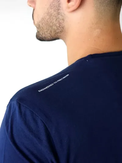 Camiseta Hummer para caballero color azul oscuro