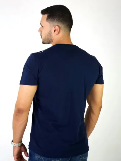 Camiseta Hummer para caballero color azul oscuro
