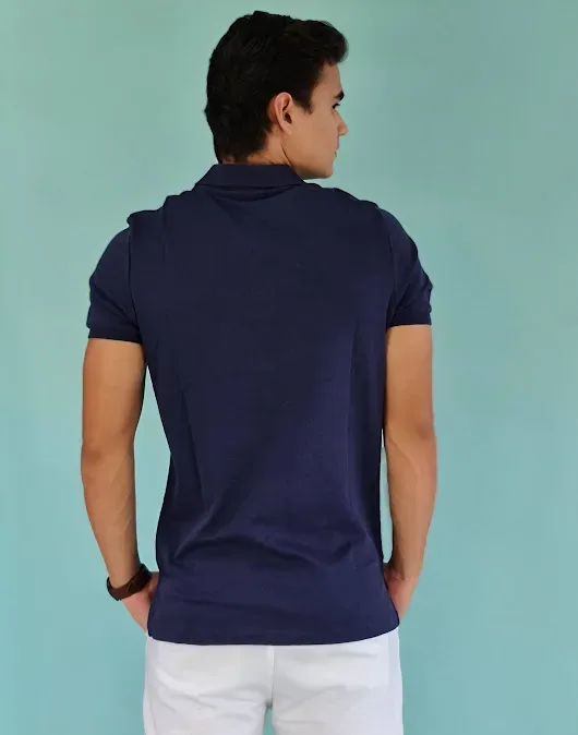 Camiseta US Polo ASSN para caballero color azul