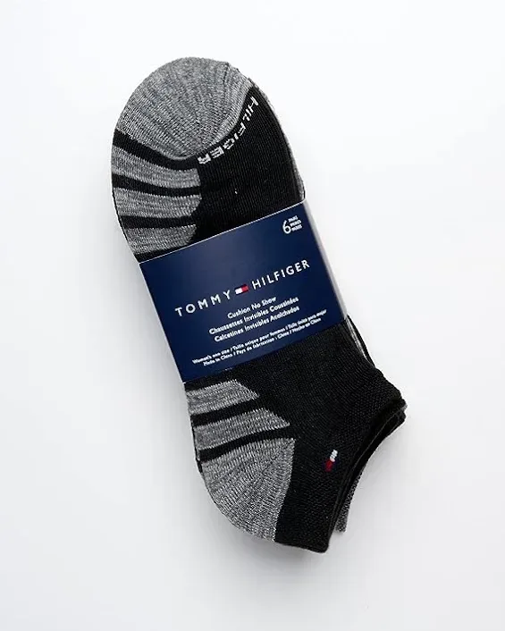 Set 6 pares de medias Tommy Hilfiger para dama