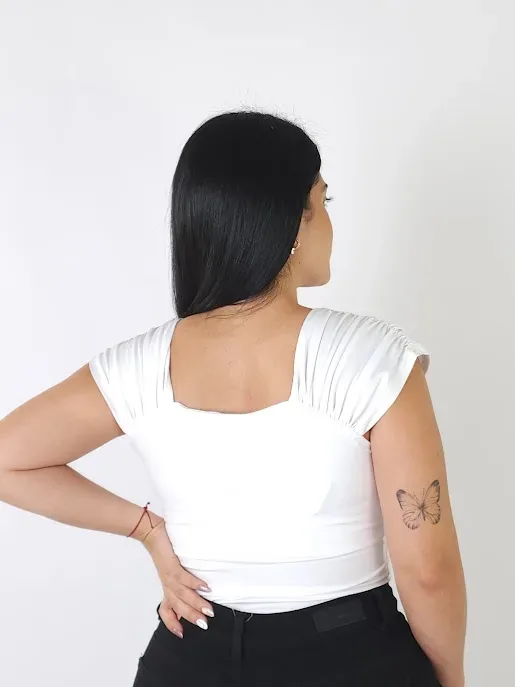 Blusa para dama color blanco