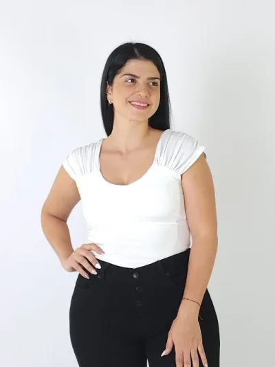 Blusa para dama color blanco