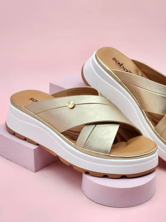 Sandalias Sabata para dama loren-2508 GOLD