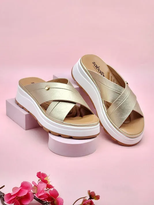 Sandalias Sabata para dama loren-2508 GOLD