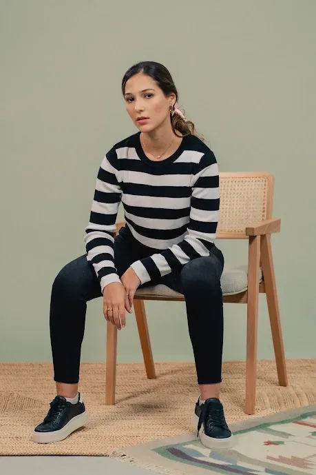 Jeans Estivaneli para dama color negro SO-4216