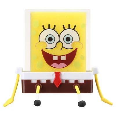 Escurridor con esponja diseño de Bob Esponja multicolor