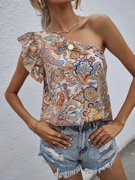Blusa para dama multicolor