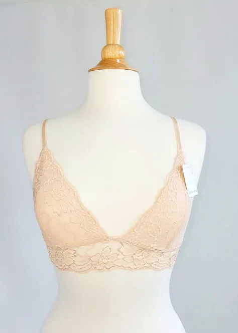 Bralette para dama color beige