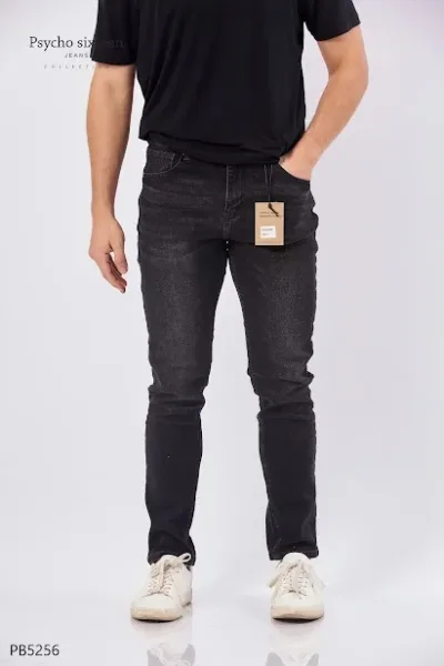Jeans PSYCHO SIXTEEN para caballero Slim Fit PB5256 color gris oscuro