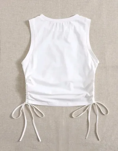 Top tank para dama color blanco