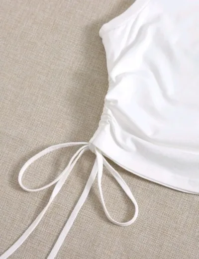 Top tank para dama color blanco