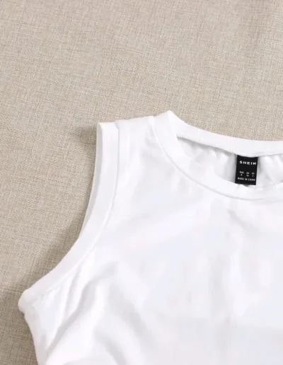Top tank para dama color blanco
