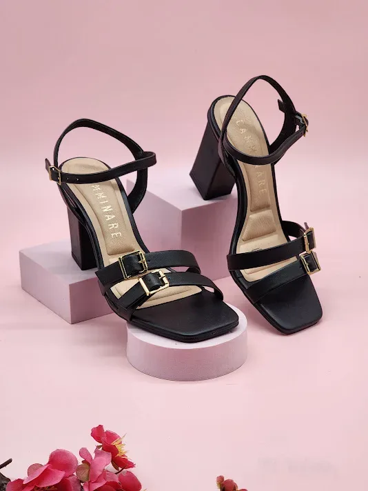 Tacones Camminare para dama TOSCANA PRETO