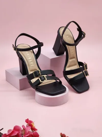 Tacones Camminare para dama TOSCANA PRETO
