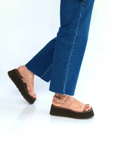Sandalias Coral Toscana Pale Pink para Dama