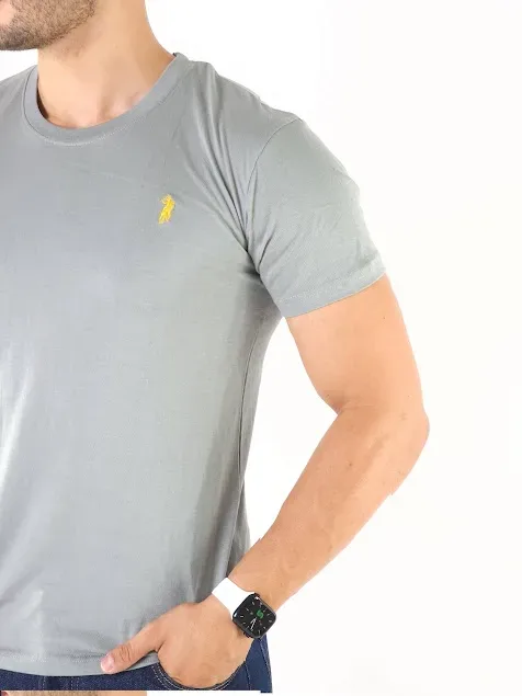 Camiseta Cambridge Polo Club para caballero color gris