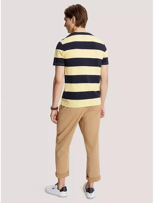 Camiseta Tommy Hilfiger para caballero diseño rayas