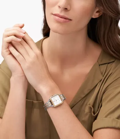 Reloj Fossil para dama color plateado