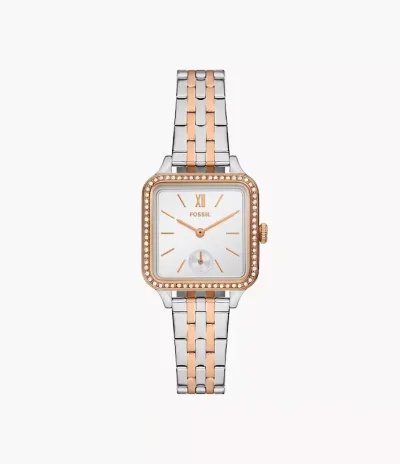 Reloj Fossil para dama color plateado