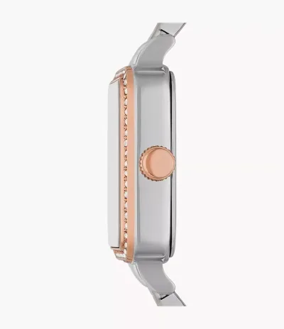 Reloj Fossil para dama color plateado