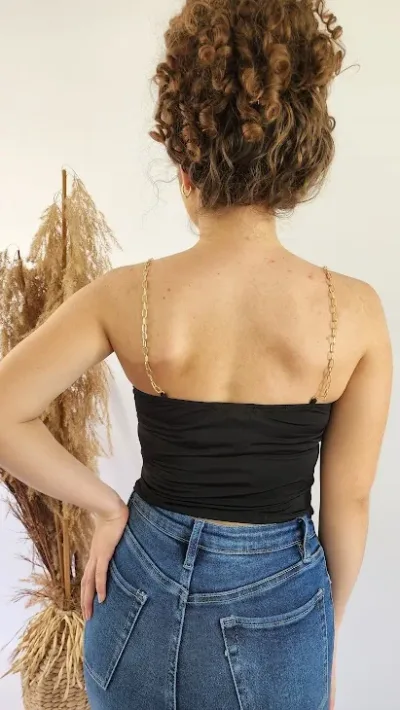 Blusa para dama color negro