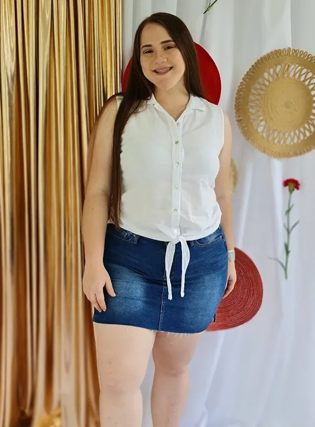 Blusa Cotton Natural para dama color blanco