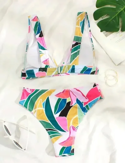 Vestido de baño para dama estampado floral