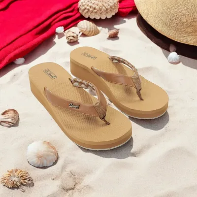 Sandalias Coral COCLES CAMEL  para Dama