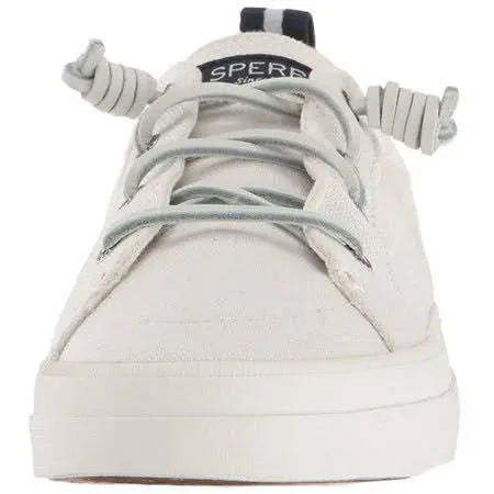 Tenis Sperry para dama color blanco hueso Crest Vibe Linen White Sts99250