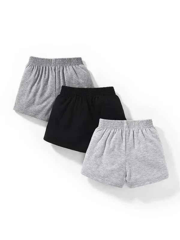 Set de 3 shorts para niña