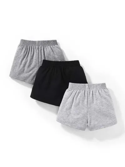 Set de 3 shorts para niña