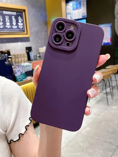 Funda para celular color morado