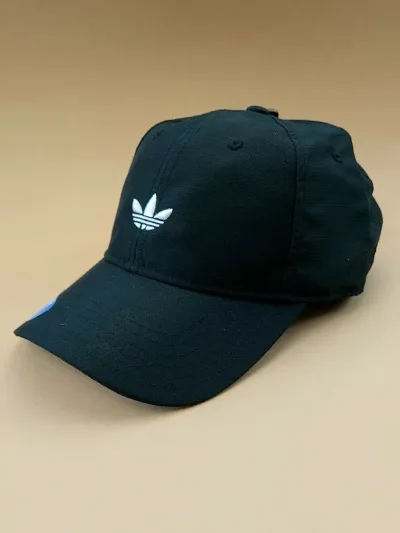 Gorra Adidas para caballero color negro con blanco
