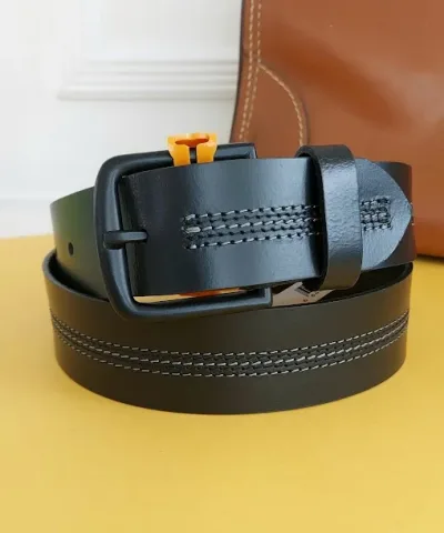 Faja Timberland para caballero color negro